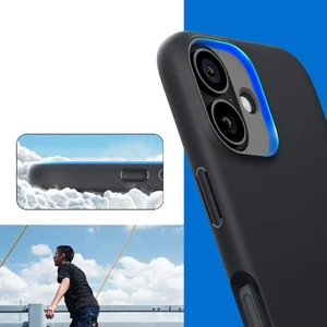 Черно-серый чехол Spigen Caseology Nano Pop MagSafe для iPhone 16 - Фото 10