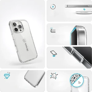 Прозорий чохол Speck Gemshell для iPhone 16 Pro - Фото 12