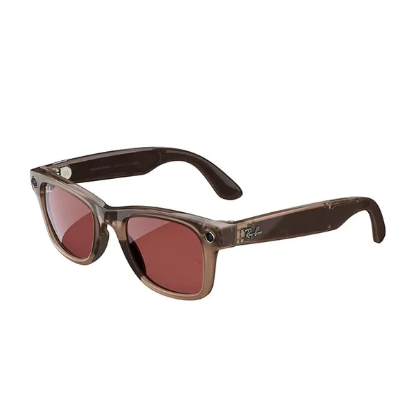 Фотохромні розумні окуляри Ray-Ban Meta Wayfarer, Warm Stone / Transitions Watermelon Red, Large в Одесі