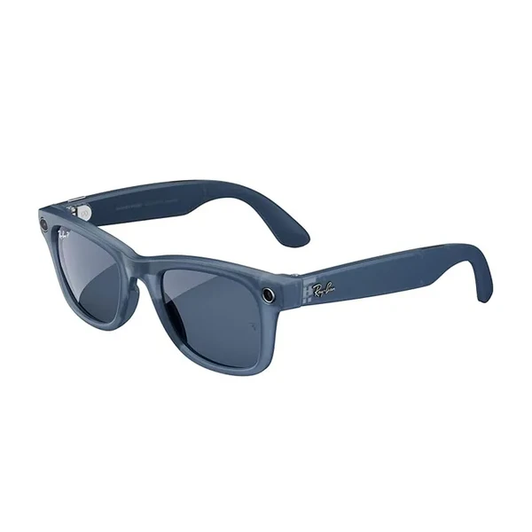 Розумні окуляри Ray-Ban Meta Wayfarer, Matte Jeans Transparent / Polarized Dusty Blue, Large в Одесі