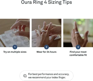 Розумне кільце Oura Ring 4 Rose Gold Size 9 б/в (відмінний) - Фото 5