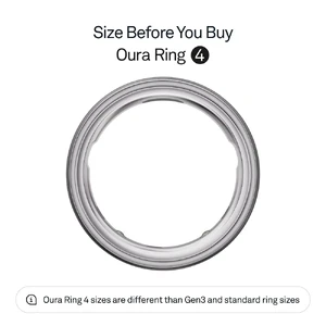 Розумне кільце Oura Ring 4 Brushed Silver Size 8 - Фото 2
