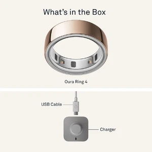 Розумне кільце Oura Ring 4 Rose Gold Size 4 - Фото 7