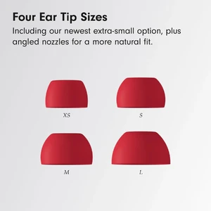 Беспроводные наушники Beats Solo Buds Transparent Red - Фото 6