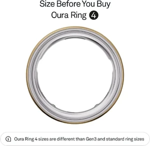 Умное кольцо Oura Ring 4 Gold Size 11 (no box) - Фото 2