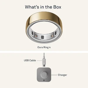 Умное кольцо Oura Ring 4 Gold Size 11 (no box) - Фото 5