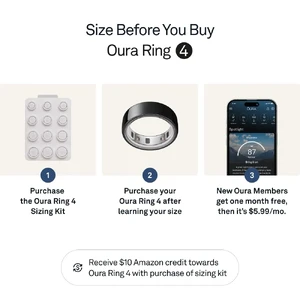Умное кольцо Oura Ring 4 Black Size 13 (open box) - Фото 4