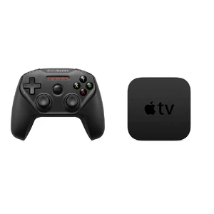 Бездротовий джойстик SteelSeries Nimbus Wireless Black для Apple TV - Фото 4