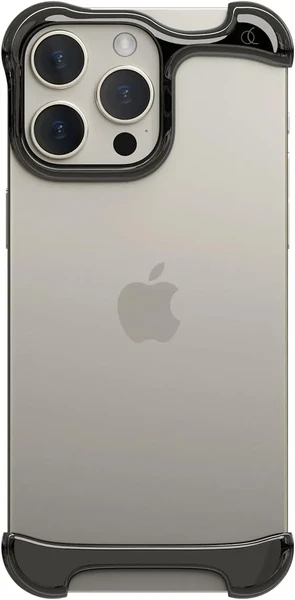 Противоударный чехол-бампер Arc Pulse для iPhone 15 Pro Max Aluminum Titan Gray