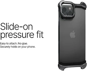 Противоударный чехол-бампер Arc Pulse для iPhone 15 Pro Max Aluminum Titan Gray - Фото 4