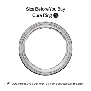 Розумне кільце Oura Ring 4 Silver Size 7 - Фото 2