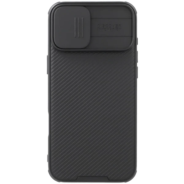 Чорний магнітний чохол Nillkin CamShield Pro для iPhone 16 Plus