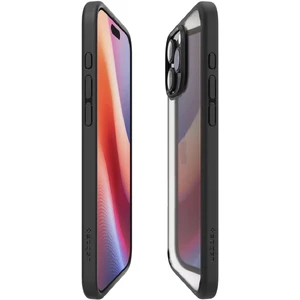 Прозорий чорний чохол Spigen Ultra Hybrid для iPhone 16 Pro - Фото 2