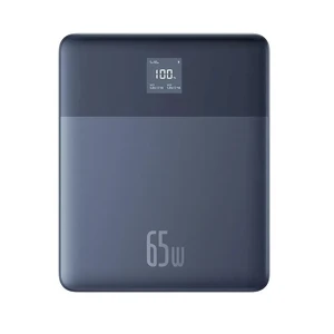 Повербанк с быстрой зарядкой и дисплеем Baseus Blade2 Power Bank 65W 12000 mAh Mariana Blue