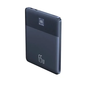 Повербанк с быстрой зарядкой и дисплеем Baseus Blade2 Power Bank 65W 12000 mAh Mariana Blue - Фото 3