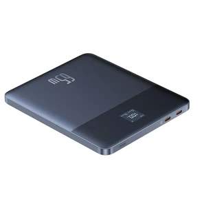 Повербанк с быстрой зарядкой и дисплеем Baseus Blade2 Power Bank 65W 12000 mAh Mariana Blue - Фото 4