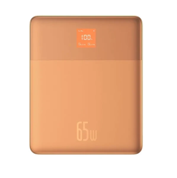 Повербанк із швидкою зарядкою та дисплеєм Baseus Blade2 Power Bank 65W 12000 mAh Canyon Coral