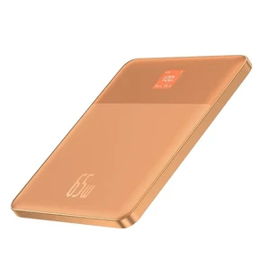 Повербанк с быстрой зарядкой и дисплеем Baseus Blade2 Power Bank 65W 12000 mAh Canyon Coral - Фото 3