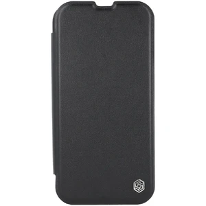 Черный чехол-книга с защитой камеры Nillkin Qin для iPhone 16 Pro Max - Фото 2
