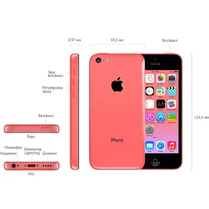 Apple iPhone 5C Рожевий Refurbished - Фото 5