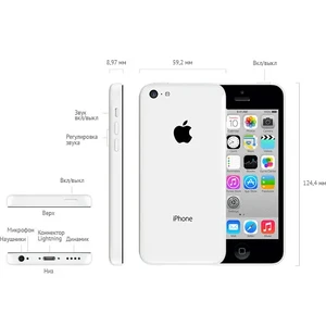 Apple iPhone 5C Білий Refurbished - Фото 6