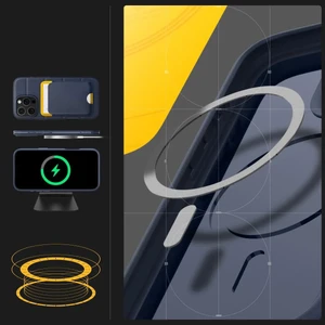 Синій чохол Spigen Caseology Athlex Mag MagSafe для iPhone 16 Pro - Фото 9