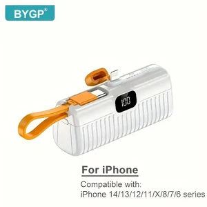 Портативное зарядное устройство (павербанк) iLoungeMax BYGP Mini Portable Charger Lightning White 5000mAh