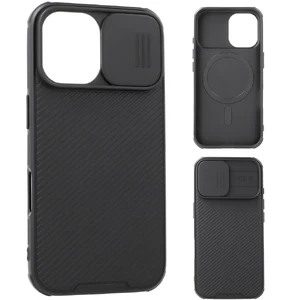 Чехол с защитой камеры Nillkin CamShield Pro MagSafe для iPhone 16 - Фото 6