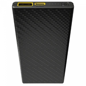 Повербанк из карбона с быстрой зарядкой, 10000 mAh, 20W, PD/QC | Nitecore Carbo Power Bank - Фото 2