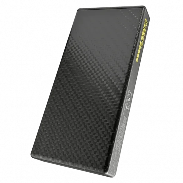 Повербанк з карбону із швидкою зарядкою, 20000 mAh, 20W, PD/QC | Nitecore Carbo Power Bank