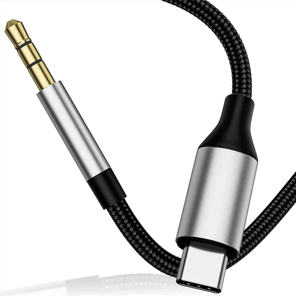 Кабель-переходник iLoungeMax USB Type-C to AUX 3.5mm Black (1m)