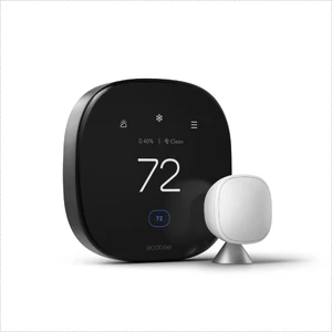 Розумний термостат з сенсором якості повітря ecobee Premium Black - Фото 4