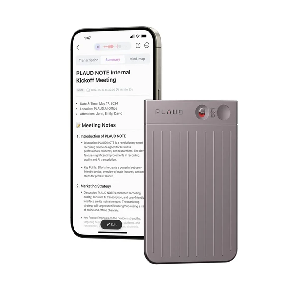 Диктофон с искусственным интеллектом PLAUD NOTE AI Voice Recorder, 64GB в Луцке