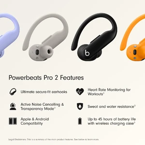 Навушники Beats Powerbeats Pro 2 Electric Orange (MX743) - Фото 7