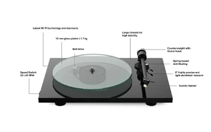 Проигрыватель винила Pro-Ject T2 W (Rainier) - Фото 3