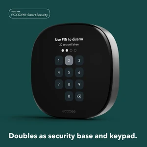 Розумний термостат з сенсором якості повітря ecobee Premium Black - Фото 6