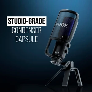 Профессиональный микрофон Rode NT-USB+ Black - Фото 7
