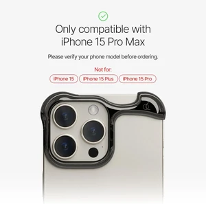 Противоударный чехол-бампер Arc Pulse для iPhone 15 Pro Max Aluminum Titan Gray - Фото 2
