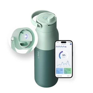 Умная бутылка для воды с УФ очисткой LARQ Bottle PureVis 2 Eucalyptus Green 680 мл