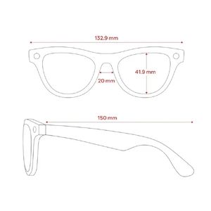 Фотохромные умные очки Ray-Ban Meta Skyler, Shiny Black / Clear / Amethyst Transitions - Фото 7