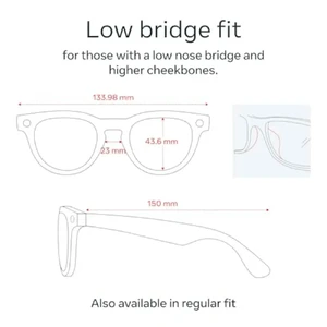 Умные очки Ray-Ban Meta Headliner, Matte Black / Charcoal Black - Фото 6