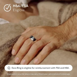 Розумне кільце Oura Ring 4 Silver Size 7 - Фото 6
