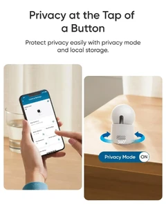 Камера для дому 4K UHD з автостеженням Eufy Indoor Cam E30 - Фото 6