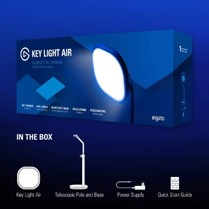 Настільна лампа для стрімінгу Elgato Key Light Air Black - Фото 12