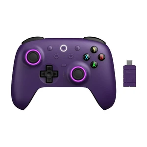Беспроводной геймпад 8BitDo Ultimate 2 для Windows / Android с TMR джойстиком и эффектом Холла / тактильными триггерами Purple - Фото 2
