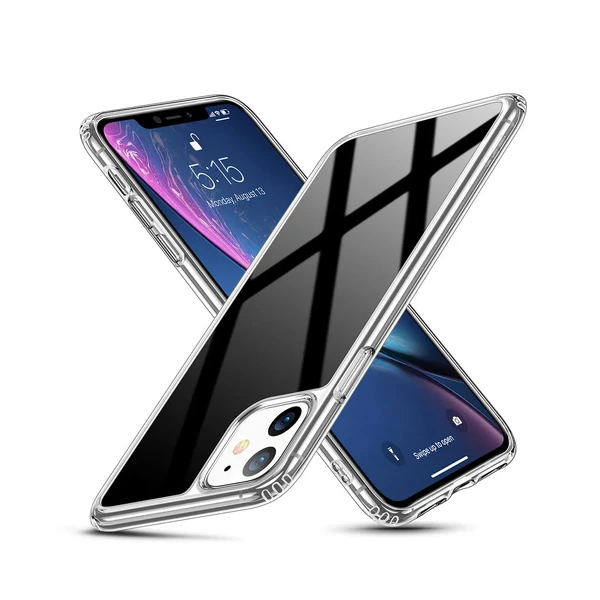 Скляний чохол ESR Ice Shield Black для iPhone 11 у Дніпрі