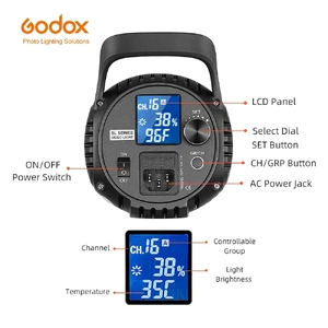 Відеосвітло Godox SL-60W LED Video Light - Фото 4