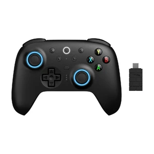 Беспроводной геймпад 8BitDo Ultimate 2 для Windows / Android с TMR джойстиком и эффектом Холла / тактильными триггерами Black - Фото 2