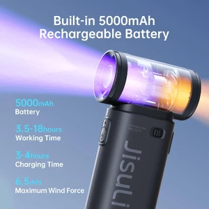 Портативний ручний вентилятор JISULIFE Handheld Fan Life9 - Фото 2