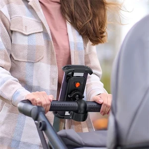Універсальний тримач Baseus Quickgo 360° для телефону на велосипед, коляску, мотоцикл, самокат - Фото 6